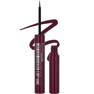 Maybelline Tattoo Studio Dip-Ink Eyeliner Burgundy Boost